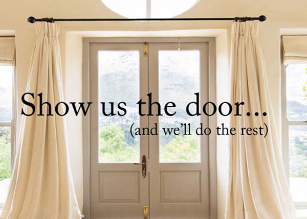 Door Curtain Poles